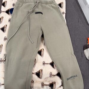 Fear of God Essentials Light Gray Sweatpants